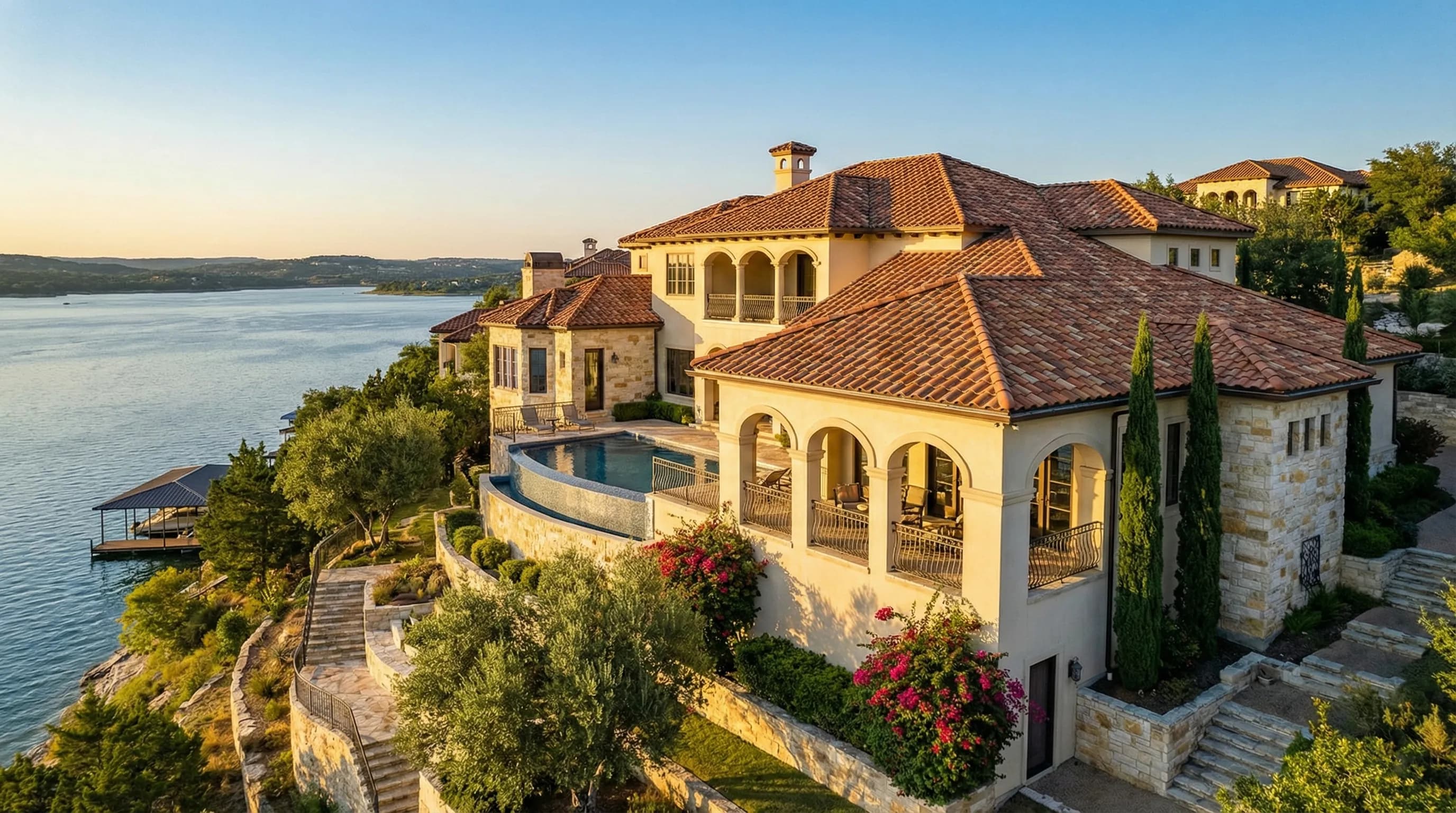 Central Texas homes served by Lapeyre Roofing